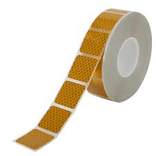 PARÇALI ŞERİT REFLEKTÖR ÇİZGİLİ SARI